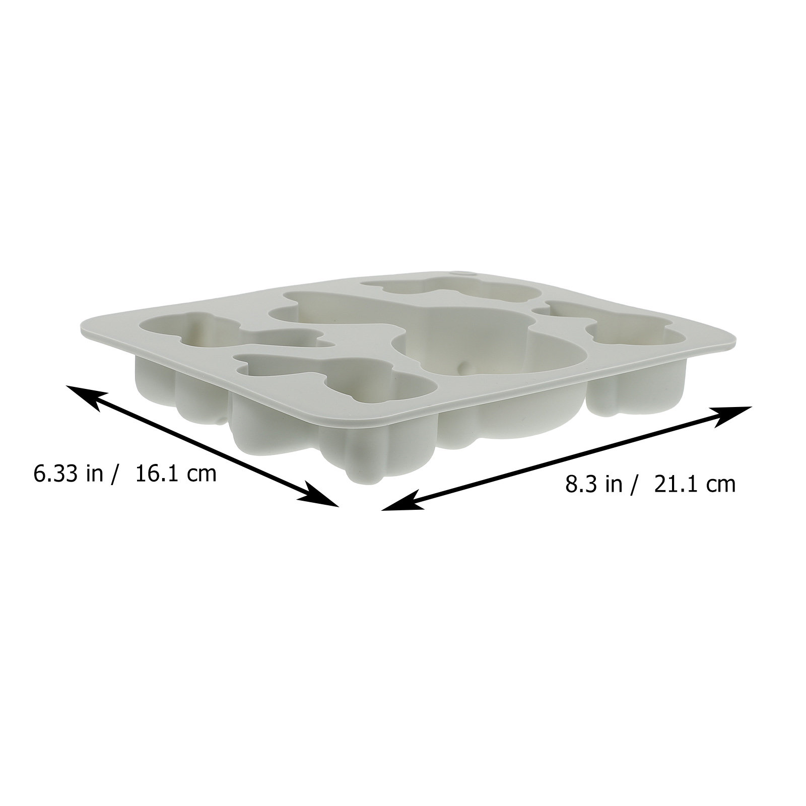 1 個高品質食品グレードのシリコーンバニー形状ケーキ型家庭用 - Bunny Cake Mold のレビューと価格