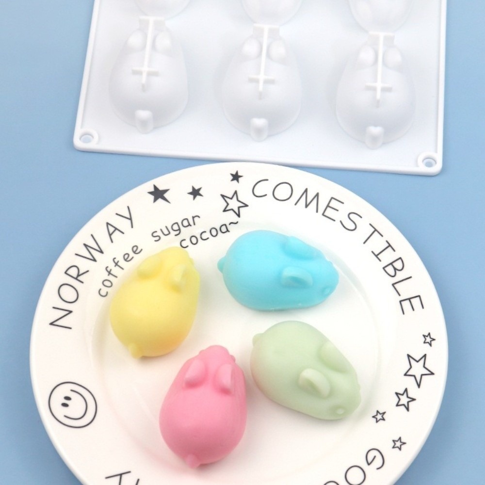 シリコン3Dうさぎケーキ型 バニー型 ノンスティックシリコン - Bunny Cake Mold のレビューと価格
