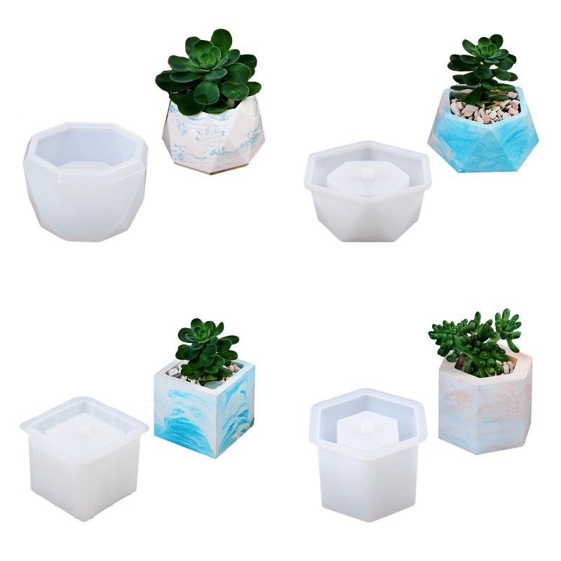 シリコーン多肉植物植木鉢,プランター,花瓶,植物,植木鉢,セ - Potsticker Mold のレビューと価格