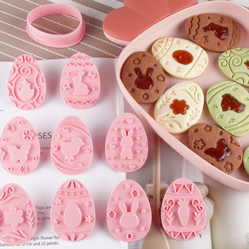 3D クッキー型 DIY バニー型 イースタークッキーカッタ - Bunny Cake Mold のレビューと価格