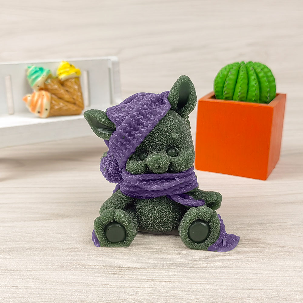 バニーモールド ソープモールド シリコーンベア ニットキャッ - Bunny Cake Mold のレビューと価格